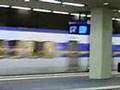 Two X'Trapolis 100's depart and arrive at Box Hill Station