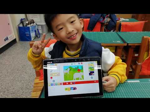 文化國小-黃OO- ScratchJr 動物大遷移-107學年度第一學期SCRATCHJR競賽