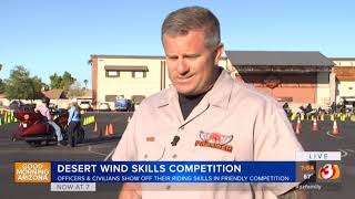 <h5>KTVK News - Desert Wind Skills Competition</h5><p>KTVK News coverage the Desert Wind Motorcycle Skills Competition October 19-20, 2018 at Desert Wind Harley-Davidson.
</p>