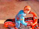 vintage toys collectors from all the world here is a great and rare item... from the 60�s a tin battery operated fire dept. m vintage toys collectors from all the world here is a great and rare item... from the 60�s a tin battery operated fire dept. motorcycle, this motorcycle is from the same collection of the atom motorcycle (expert motor cyclist), police rider and world champion motorcycle, made in japan by masudaya toys (modern toys t.m),
