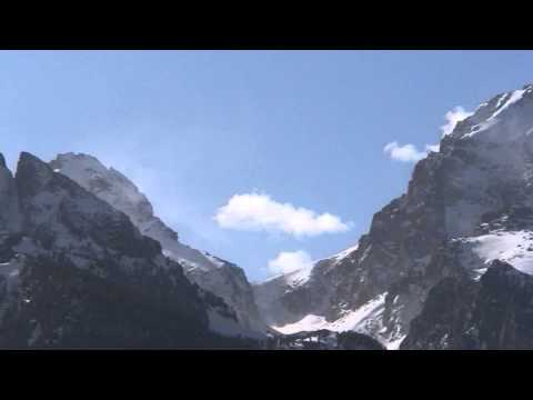 Teton Range panorama close-up in HD in Grand Teton National Park Wyoming USA!