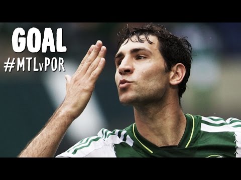 Video: GOAL: Diego Valeri bends it in terrifically from distance | Montreal Impact vs. Portland Timbers