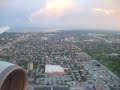 American A300 landing in miami