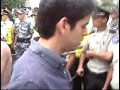 represion de militares a estudiantes de la catolica