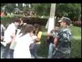 represion de militares a estudiantes de la catolica