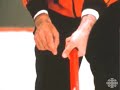 Howie Meeker teaches puck handling skills the correct way.
