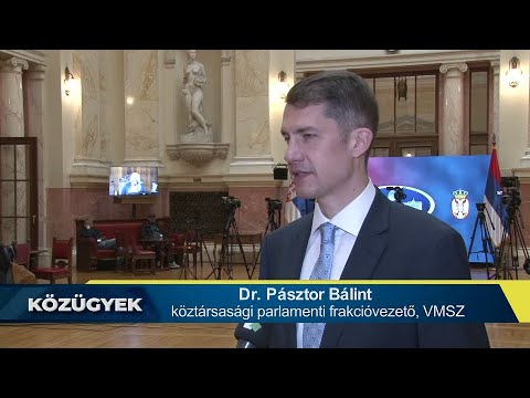 Interjú dr. Pásztor Bálinttal, a VMSZ frakcióvezetőjével-cover