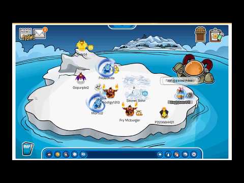 how to sink the iceberg on club penguin