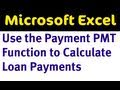 Payment Function in Excel