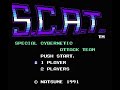 scat: special cybernetic attack team on the nes was released in 1991 in north america by natsume. this is the longest name for a game i've ever seem so far! lol you can play multiplayer coop also. this game is ridiculously short! (only 5 stages !!) this is the intro: you can choose between arnold (schwarzenegger) and sigourney (weaver). just awesome. playlist: fr.youtube.com