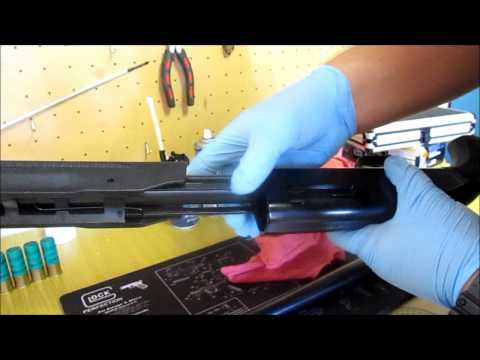 how to clean a 12 gauge shotgun