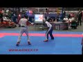WAKO WC 2009: Lightcontact -74kg: Levente (AUT) vs. Thomson (GBR)