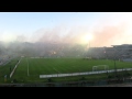 Recibimiento Peñarol contra Caracas de Venezuela (Estadio Centenario - 26/01/2012)