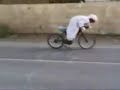 driftas su dviraciu