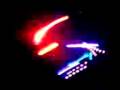 [SerenadE] & [PhureoN] Tag Team Lightshow @ Fuzzy Festival 2008