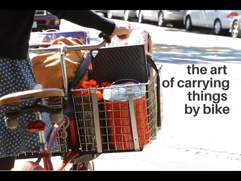 Biking - In the United States most kids ride a bike until high school, when they trade in two wheels for four. The most they have carried is a house key. As more adul...