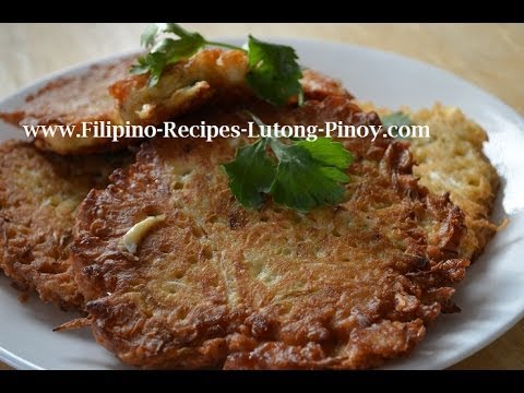Lutong Pinoy - http://www.Filipino-Recipes-Lutong-Pinoy.com. Visit our Website for more Free Filipino Recipes! Enjoy this yummy recipe! Ukoy Fried Filipino Recipe Lutong Pi...