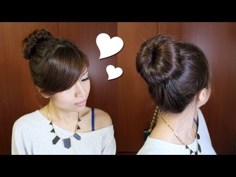 how to use the hair bun