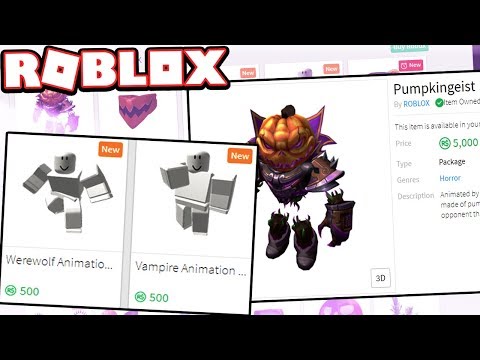 New Roblox Halloween Animation Packs Minecraftvideos Tv