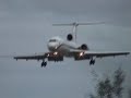 Amazing app/landing Tupolev 154 at lpps
