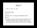 Sensitivity Analysis in Linear Programming