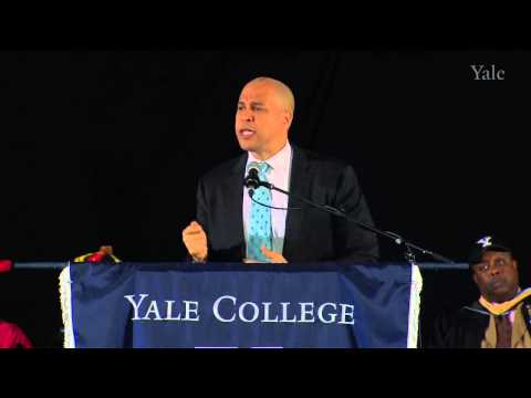 cory - Newark mayor Cory Booker, LAW '97, addressed the Yale Class of 2013 during the traditional Class Day speech on May 19th 2013.