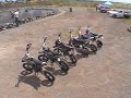 8th march mini motard at archerfeild gocart track