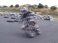 8th march mini motard at archerfeild gocart track