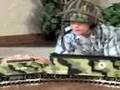 G-Scale Army Train