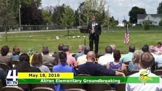 Akron Elementary School Groundbreaking