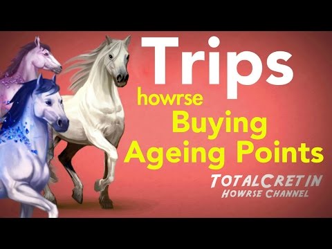 how to get more aging points on howrse
