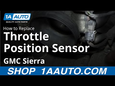 How To Install Replace Throttle Position Sensor Chevy Silverado GMC Sierra