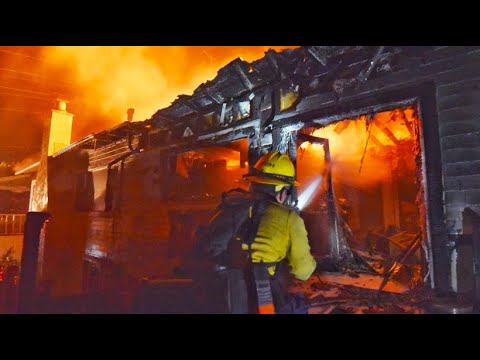 Kalifornien: Feuerwehr im Dauereinsatz - Waldbrand  ...