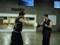 Sanshou Tony Vs. Raul, Pt 1,  treino leve de sanshou