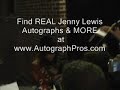 Jenny Lewis stops to sign autogrpahs including an autographed guitar! Jenny Lewis stops to sign autogrpahs including an autographed guitar!