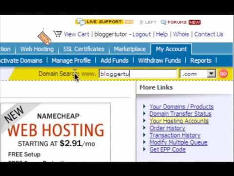 How To Register Your Own Domain Name YouTube Preview Image