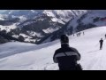 Hornfluh (Gstaad) Ski-Abfahrt mit Roger Kaufmann