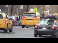 NYPD Unmarked Police Car Stopping Bicycle