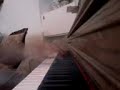 Underoath -A Boy Brushed Red Living in Black and White Piano