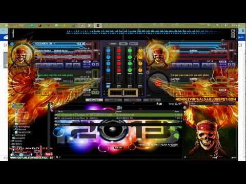 how to customize virtual dj skins