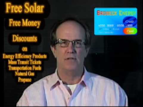 The Energy Credit Card from Brobeck Solar Energy