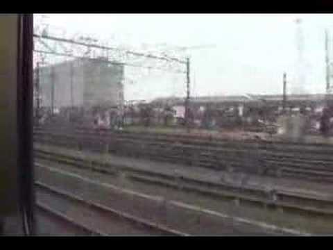 JR東日本　青梅観梅号485系華車窓　大宮～日向和田（へそまんじゅう付）