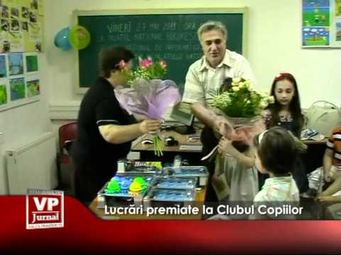 Lucrări premiate la Clubul Copiilor
