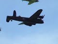 Lancaster and BBMF flypast yeovilton 2007 Lancaster and BBMF flypast yeovilton 2007