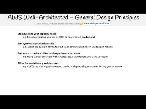 CLF-C01 — General Design Principles