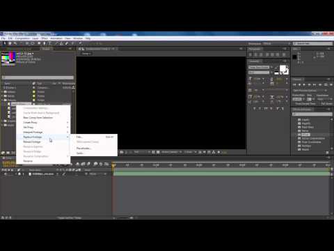 how to locate missing files in after effects