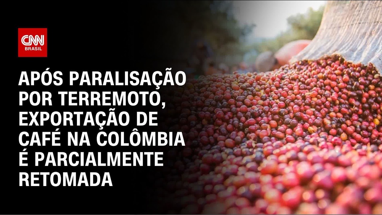 Exportação de café na Colômbia é parcialmente retomada | CNN AGRO NEWS