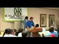 NIck Bahe's Dana Altman Impression at Korver Golf Banquet