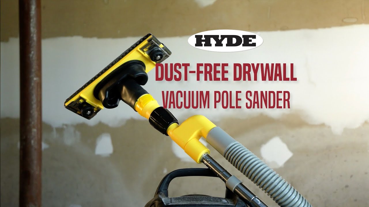 Dust-Free Drywall Pole Sander