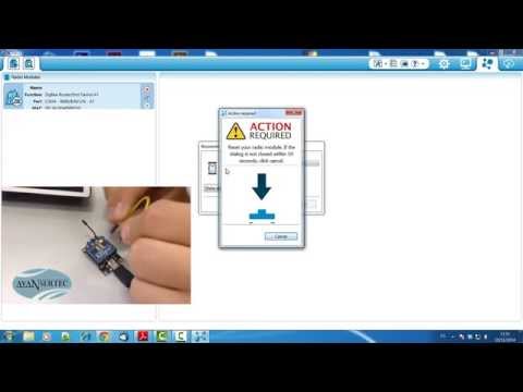 how to use x-ctu range test